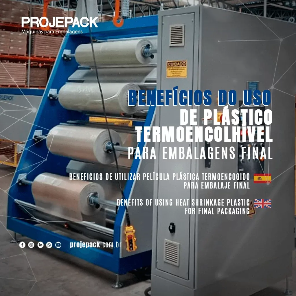Benefícios do uso de plástico termoencolhível para embalagens final