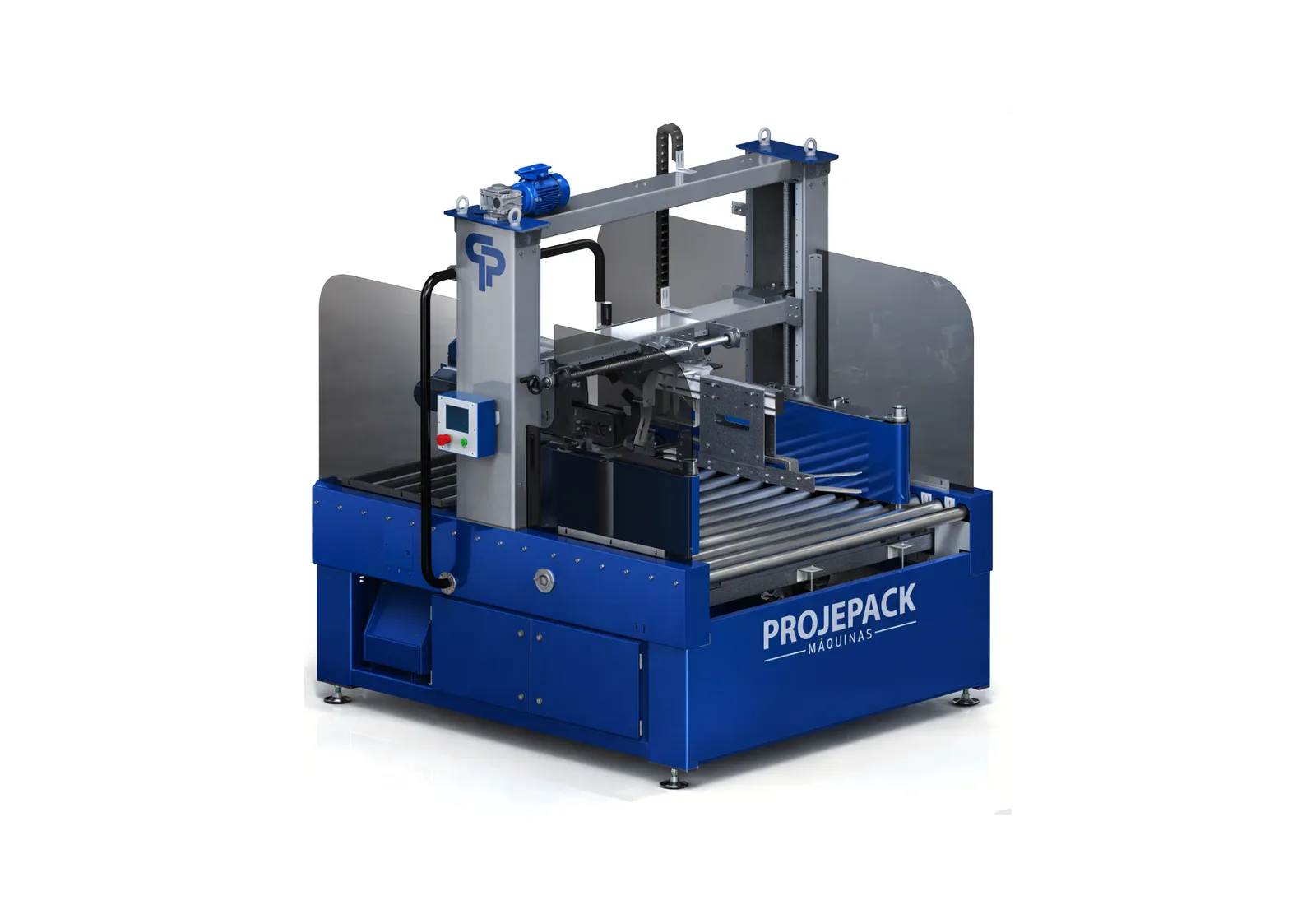 Fechadora Automática de Caixas com Cola Hot Melt